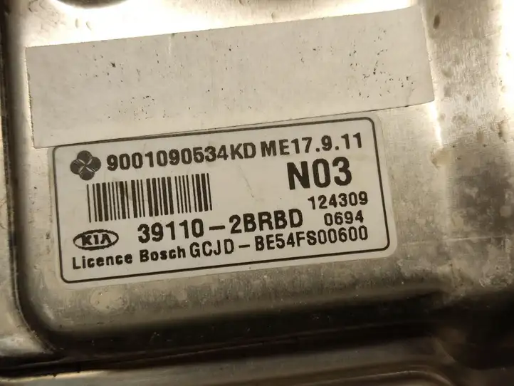 Kia Ceed (2012 - 2015) 391102BRBD Блок управления двигателем (ЭБУ) — фото 3