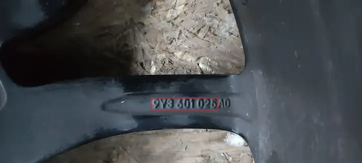 Porsche Cayenne (9Y0 9Y3) (2018 - ) 9Y3601025 Легкосплавный колесный диск R21 — фото 11