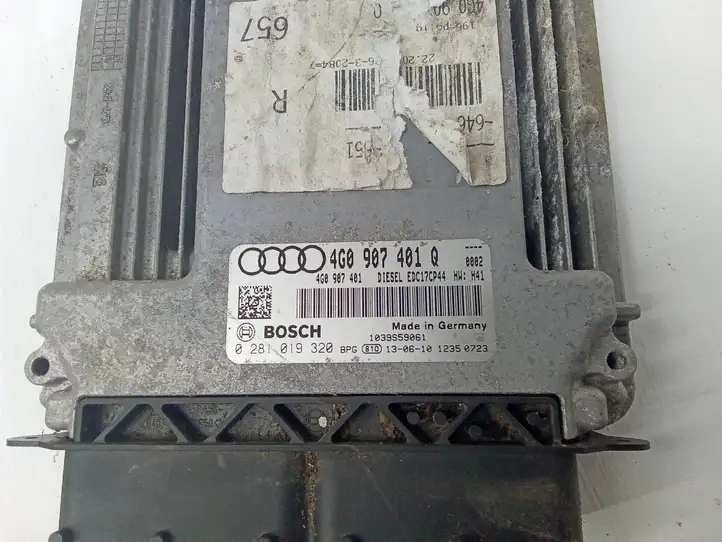 Audi A6 Allroad C7 (2012 - 2014) 4G0907401Q Блок управления двигателем (ЭБУ) — фото 2