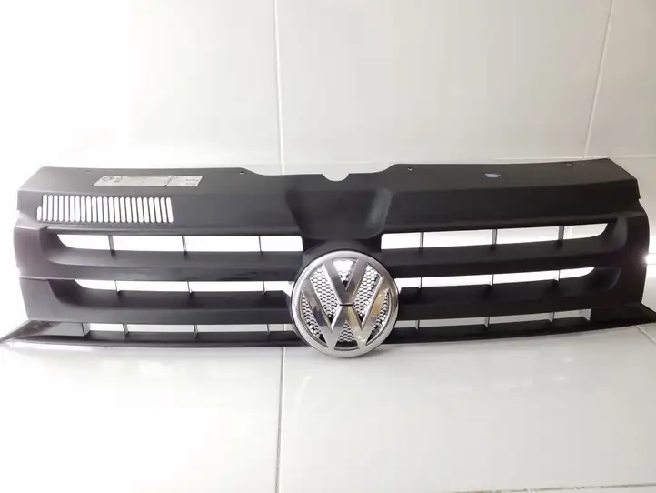 Volkswagen Transporter - Caravelle T5 (2009 - 2015) 7E0853653 Верхняя решетка радиатора — фото 1
