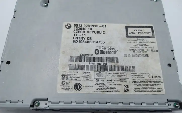 BMW 1 F20 F21 (2011 - 2019) 6512928191301 Магнитола / мультимедийная система — фото 6