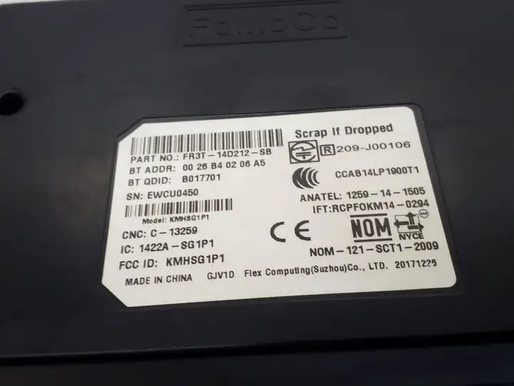 Ford Focus (2015 - 2019) FR3T14D212SB Bluetooth модуль — фото 3