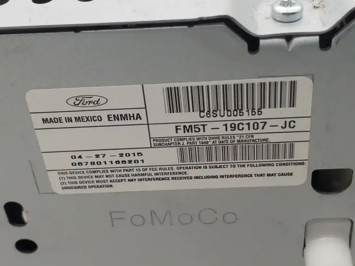 Ford Focus (2011 - 2015) FM5T19C107JC Магнитола / мультимедийная система — фото 2