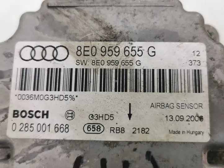 Audi A4 S4 B7 8E 8H (2004 - 2009) 8E0959655G Блок управления SRS — фото 4