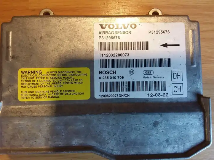 Volvo XC90 (2002 - 2006)  0285010709 Блок управления надувных подушек