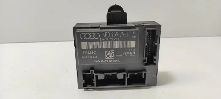 Audi A6 S6 C6 4F (2004 - 2008) 4F0959793F Блок управления дверью — фото 1