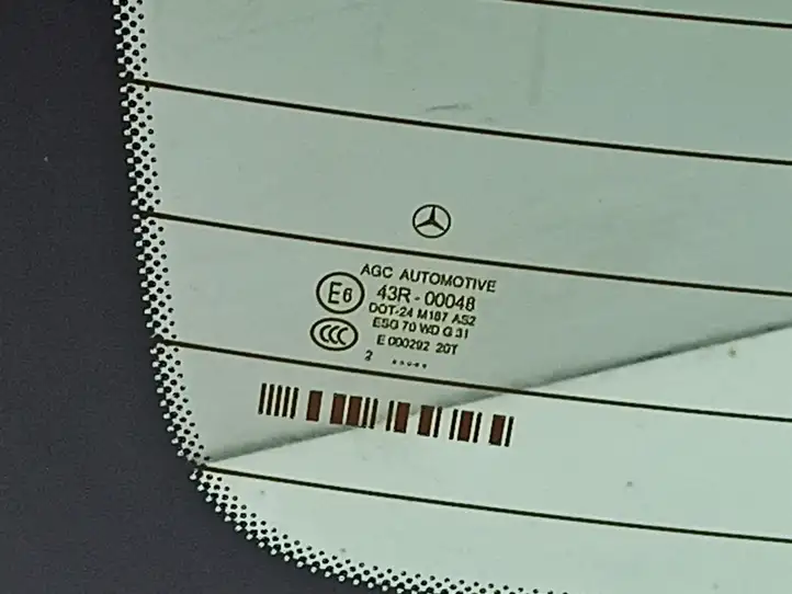 Mercedes-Benz C W204 (2007 - 2014) Заднее стекло — фото 3
