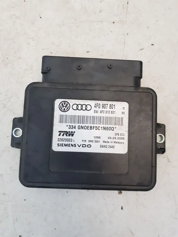 Audi A6 (2004 - 2008)  4F0907801 Модуль управления ручным тормозом