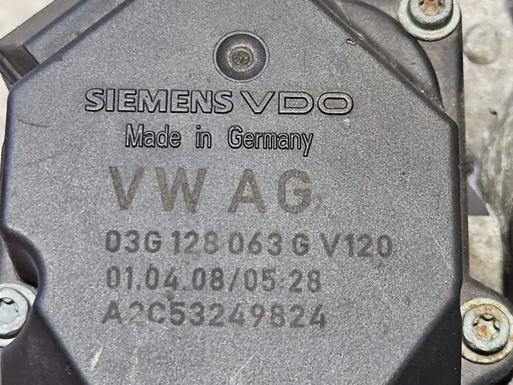 Volkswagen PASSAT B6 (2005 - 2010) 0303G129637A Дроссельная заслонка — фото 5