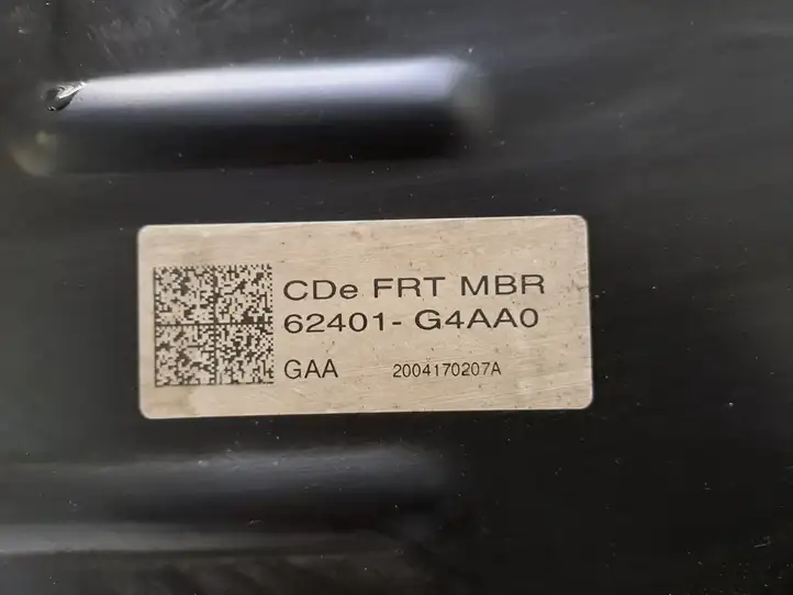 Kia Ceed (2018 - 2021) 62401G4AA0 Передняя балка подвески — фото 6