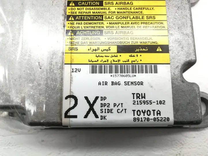 Toyota Avensis T250 (2006 - 2009)  8917005220 Блок управления надувных подушек