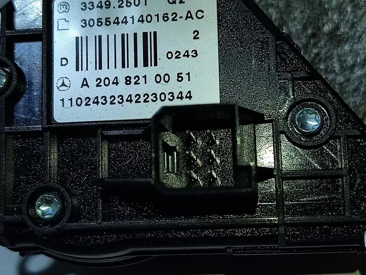Mercedes-Benz C W204 (2007 - 2014) A2048210051 Кнопки на рулевом колесе — фото 4