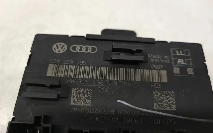 Audi A6 C7 (2011 - 2014) 4G8959795J Блок управления дверью — фото 2