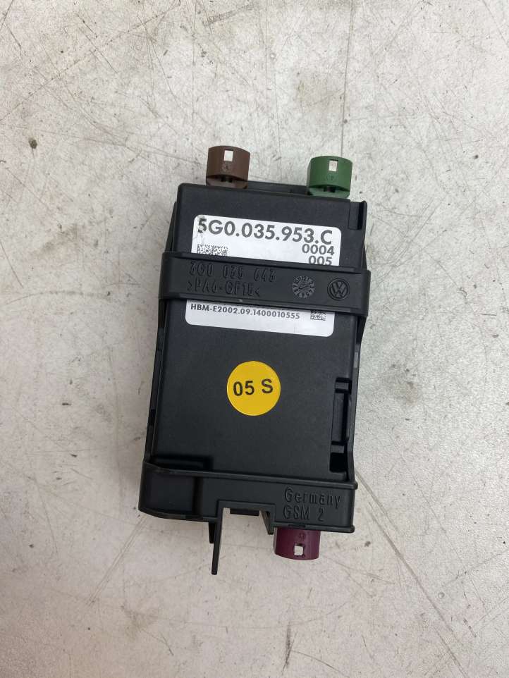 5G0035953C Volkswagen PASSAT B8 USB valdymo blokas