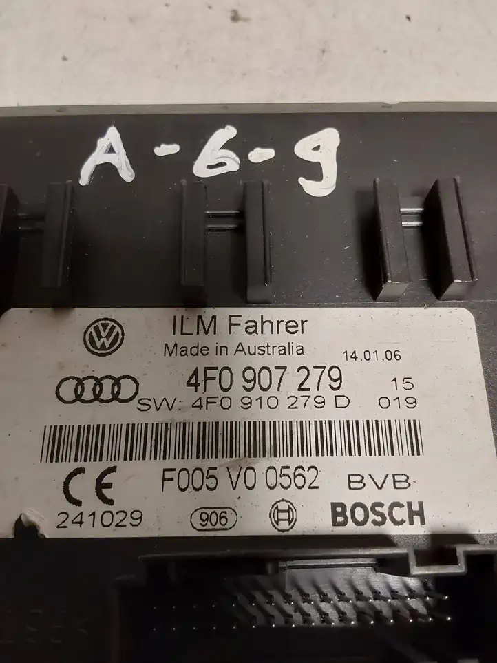 Audi A6 S6 C6 4F (2004 - 2008) 4F0907279 Модуль комфорта — фото 2