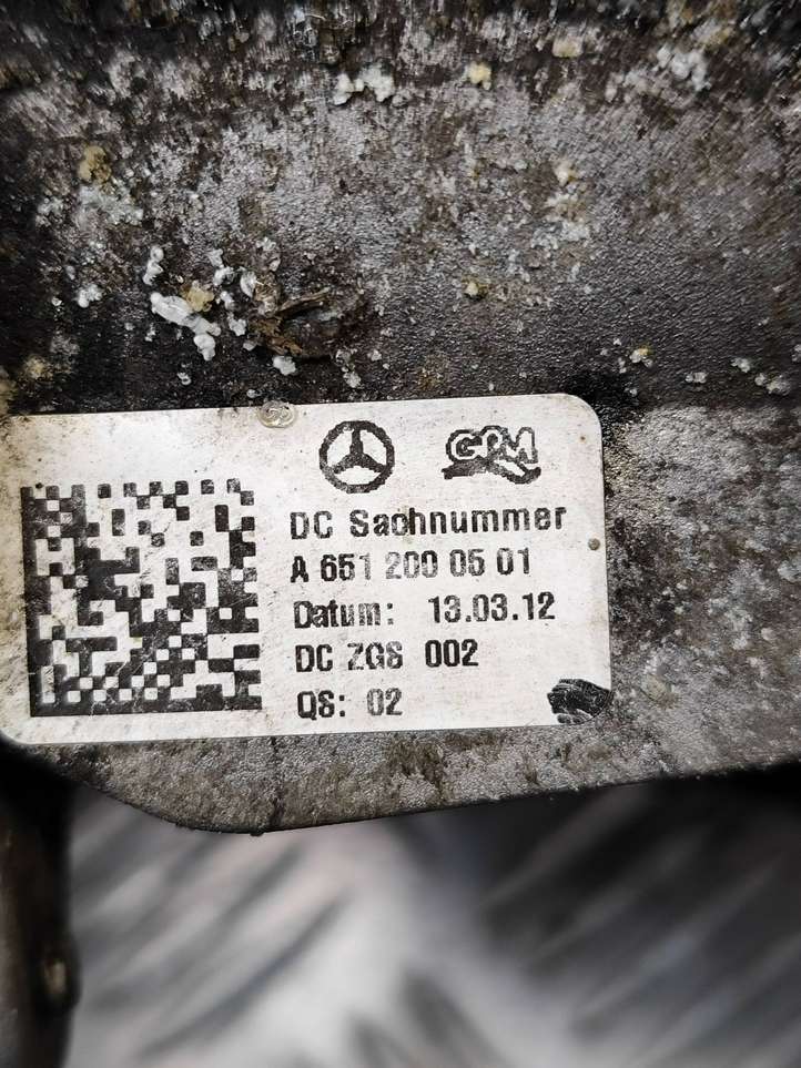 Mercedes-Benz B-class W246 (2011 - 2014)  A6512000501 Водяной насос
