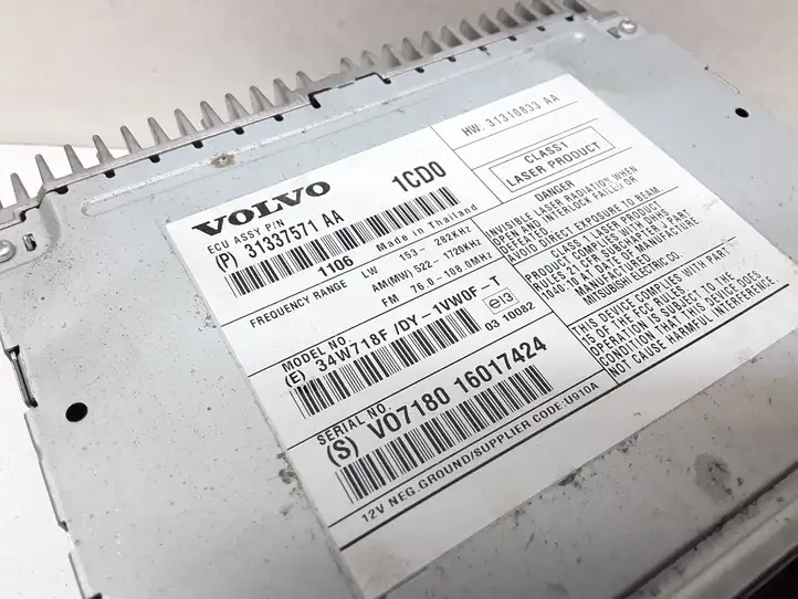 Volvo V70 (2007 - 2013) P31337571AA Магнитола / мультимедийная система — фото 2