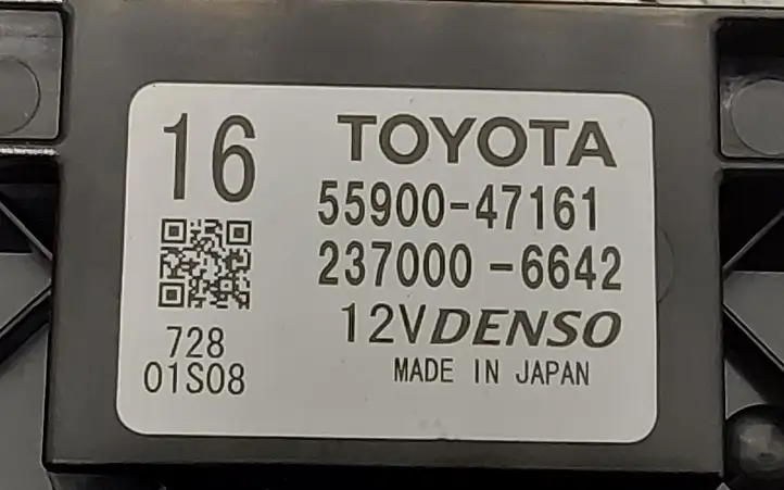 Toyota Prius+ (ZVW40) (2011 - 2018) 5590047161 Блок управления климат-контролем — фото 5