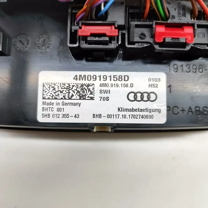 Audi Q7 4M (2015 - ) 4M0919158D Управление климат контролем — фото 8