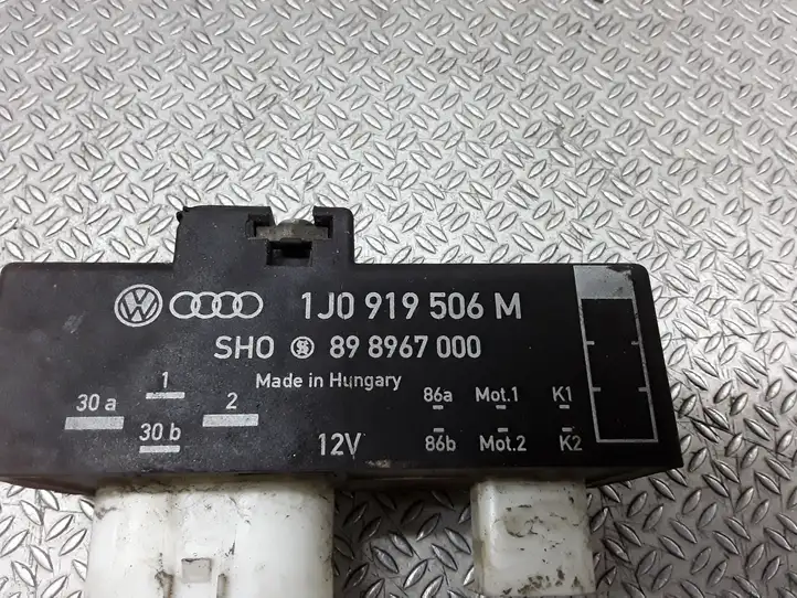 Skoda Fabia Mk1 (6Y) (1999 - 2007) 1J0919506M Реле вентилятора охлаждения — фото 4