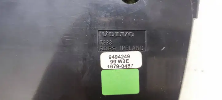 Volvo S80 (1998 - 2004)  9494249 Блок управления кондиционера воздуха / климата/ печки (в салоне)