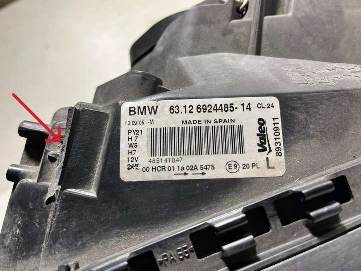 BMW 1 E81 E87 (2004 - 2011)  6312692448514 Передняя фара