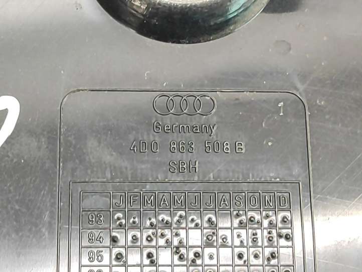 Audi A8 (1999 - 2002)  4D0863508B Держатель крышки лампы заднего фонаря