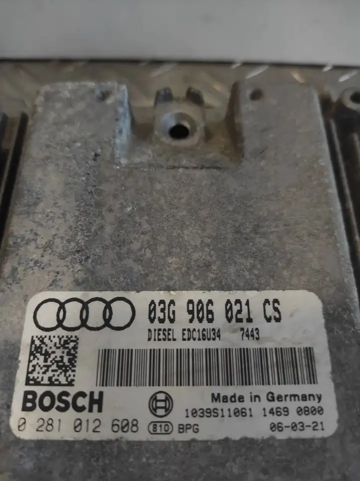 Audi A3/S3 8P (2004 - 2008) 03G906021CS Блок управления двигателем (ЭБУ) — фото 3