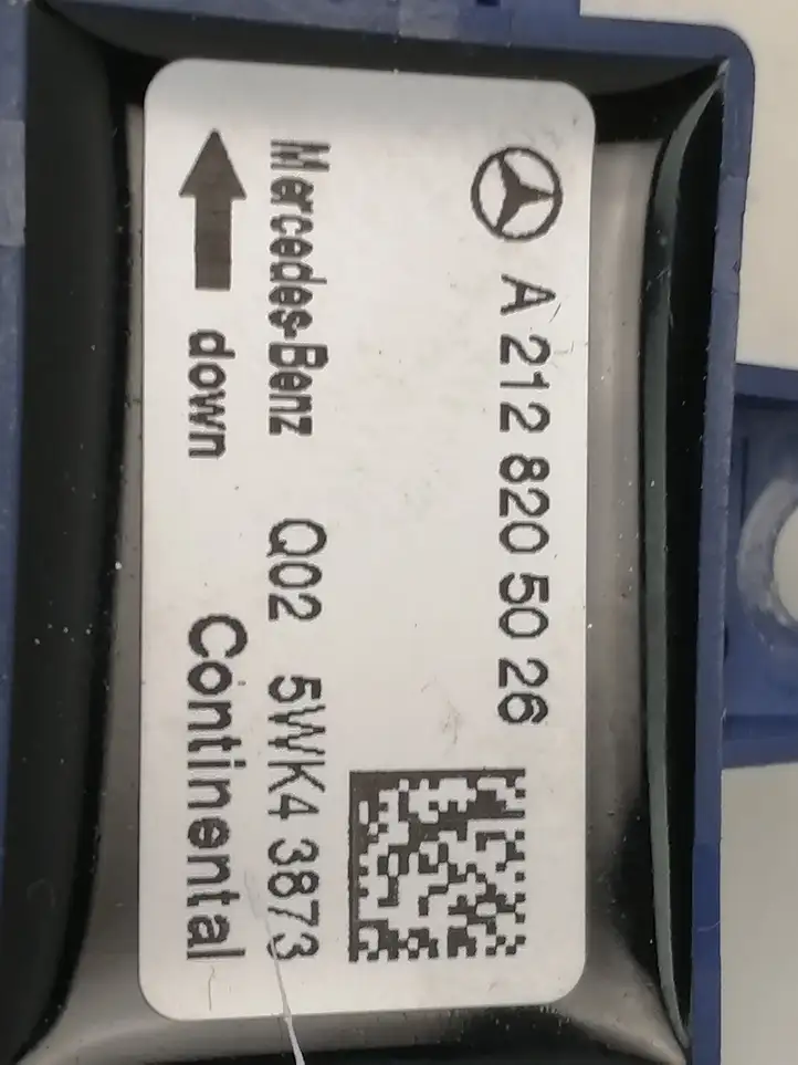 Mercedes-Benz E W212 (2009 - 2016) a2128205026 Датчик удара SRS — фото 2