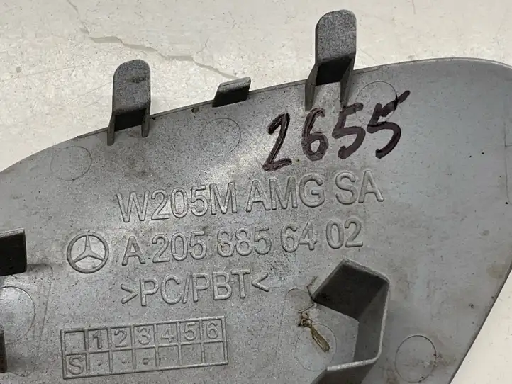 Mercedes-Benz C W205 (2014 - 2021) A2058856402 Заглушка буксировочной петли — фото 3