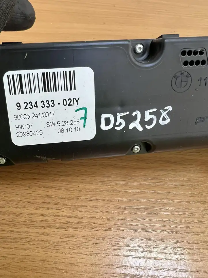 BMW X5 E70 (2006 - 2013)  11419110 Блок управления кондиционера воздуха / климата/ печки (в салоне)