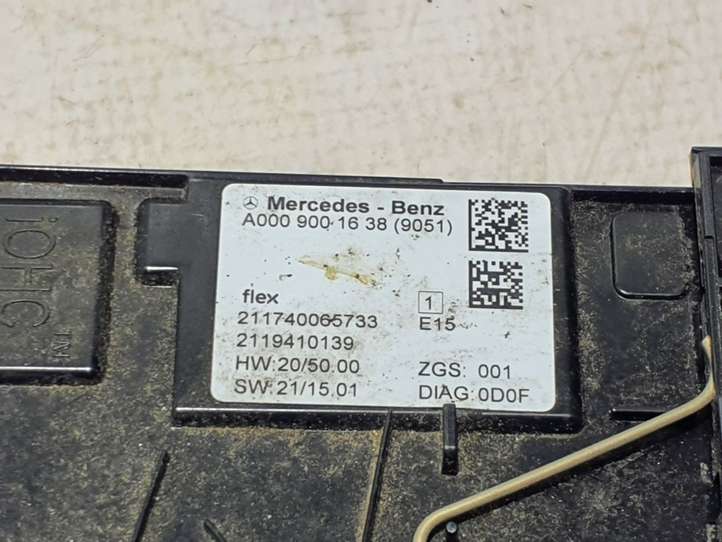 Mercedes-Benz C W206 (2021 - )  A0009001638 Другой фонарь салона