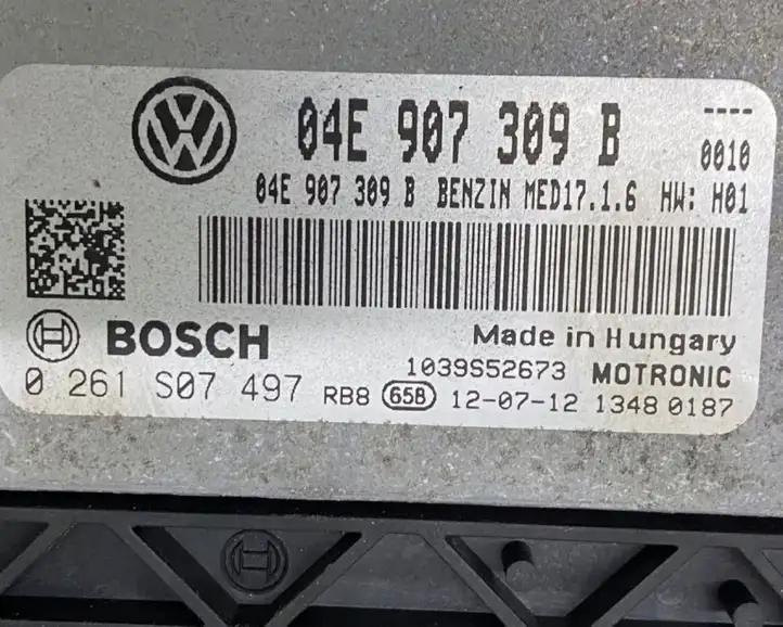 Volkswagen Jetta VI (2011 - 2018) 04E907309B Блок управления двигателем (ЭБУ) — фото 6