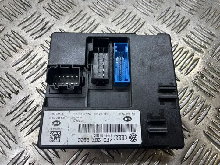 Audi A6 S6 C6 4F (2004 - 2008) 4F0907289D Модуль комфорта — фото 1