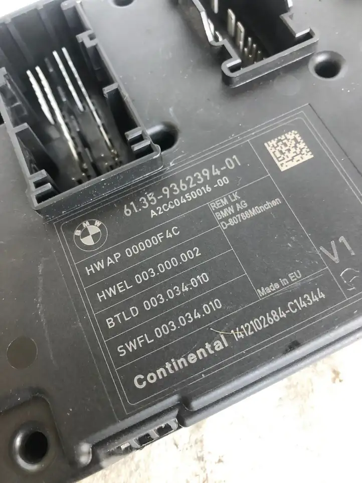 BMW 1 F20 F21 (2011 - 2019) 936239401 Модуль комфорта — фото 2
