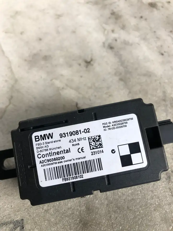 BMW 1 F20 F21 (2011 - 2019) 93198102 Блок управления сигнализацией — фото 2