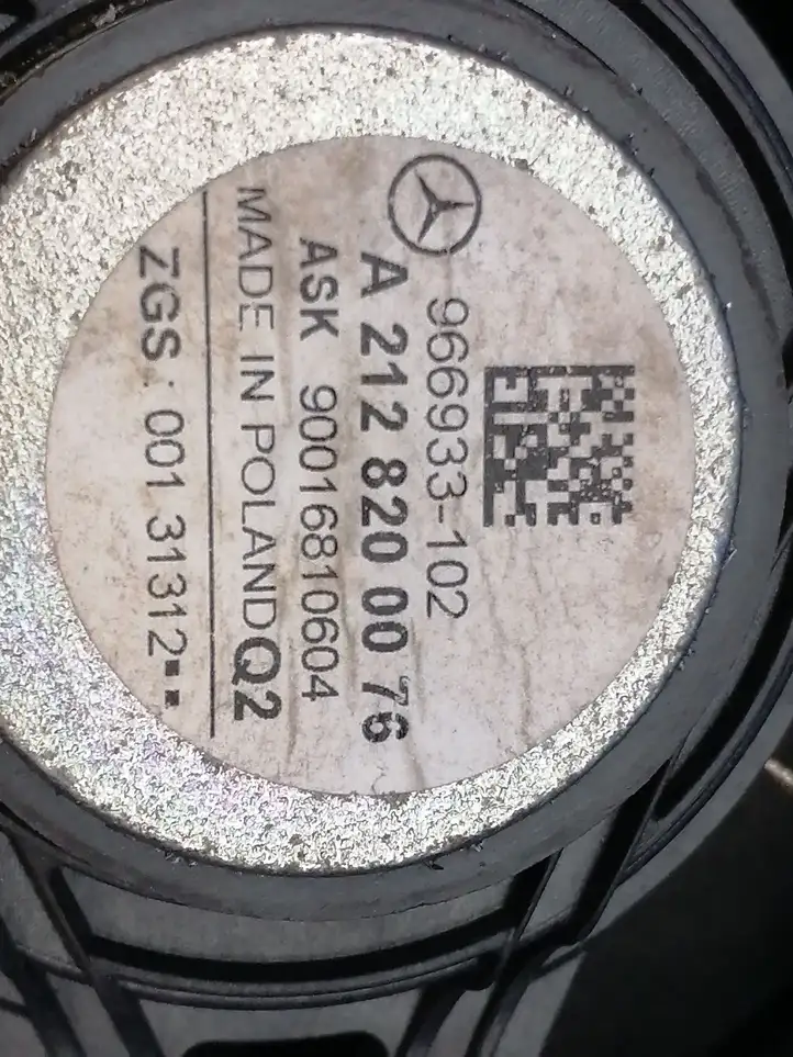 Mercedes-Benz E W212 (2009 - 2016) A2128200076 Динамики задних дверей — фото 8