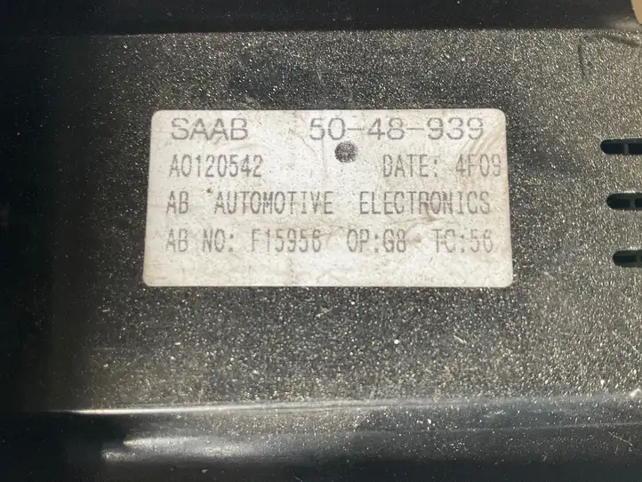 Saab 9-5 (1998 - 2005)  5048939 Блок управления кондиционера воздуха / климата/ печки (в салоне)