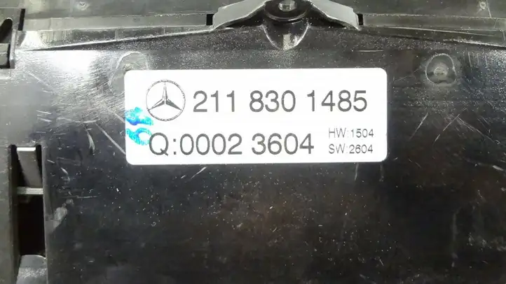 Mercedes-Benz E W211 (2002 - 2009) Блок управления климат-контролем — фото 5