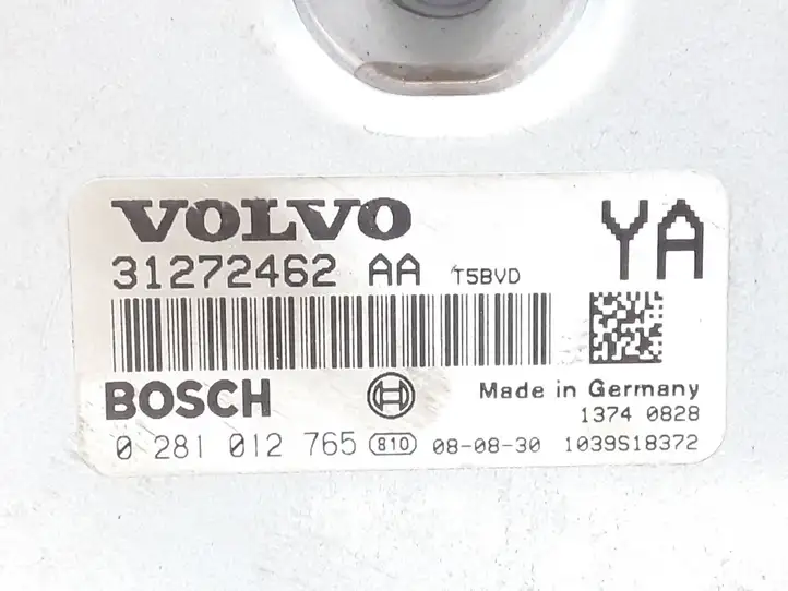 Volvo S80 (2006 - 2009) 31272462 Блок управления двигателем (ЭБУ) — фото 2