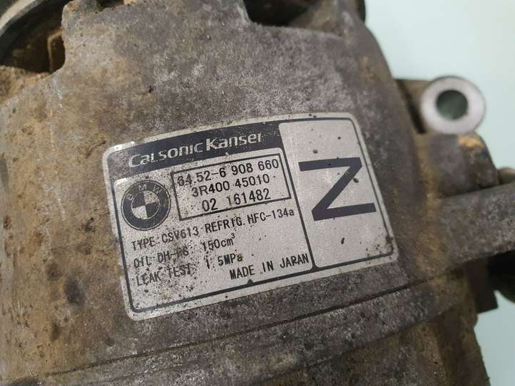BMW 3 E46 (1998 - 2005)  6908660 Компрессор (насос) кондиционера воздуха