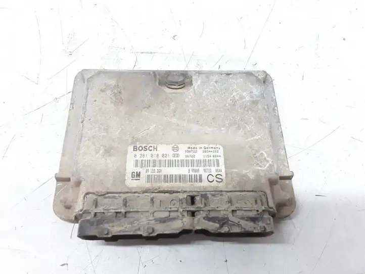 Opel Zafira A (1999 - 2003) 09133269 Блок управления двигателем (ЭБУ) — фото 1
