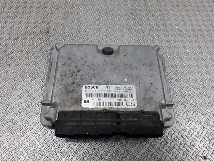 Opel Zafira A (1999 - 2003) 0281010021 Блок управления двигателем (ЭБУ) — фото 1