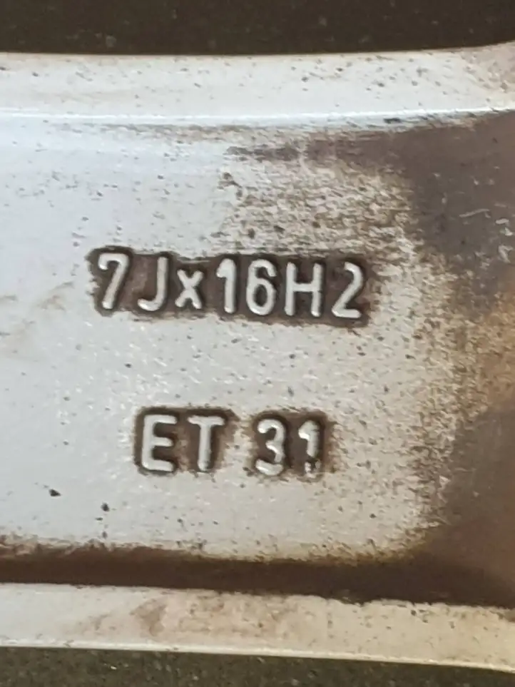 Mercedes-Benz Vito W447 (2014 - ) 7JX16H2 Легкосплавный колесный диск R16 — фото 2