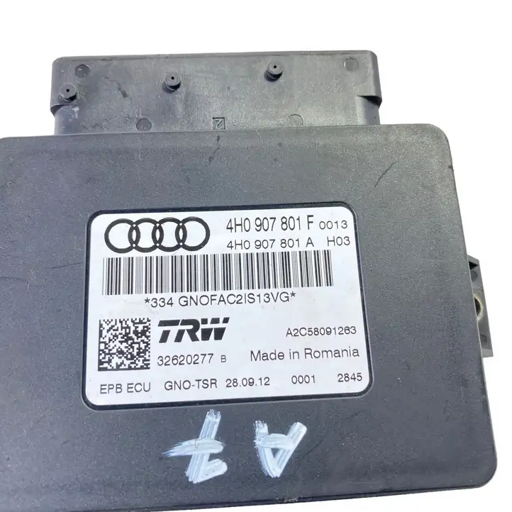 Audi A7 S7 4G (2010 - 2014) 4H0907801F Блок управления стояночным тормозом — фото 4