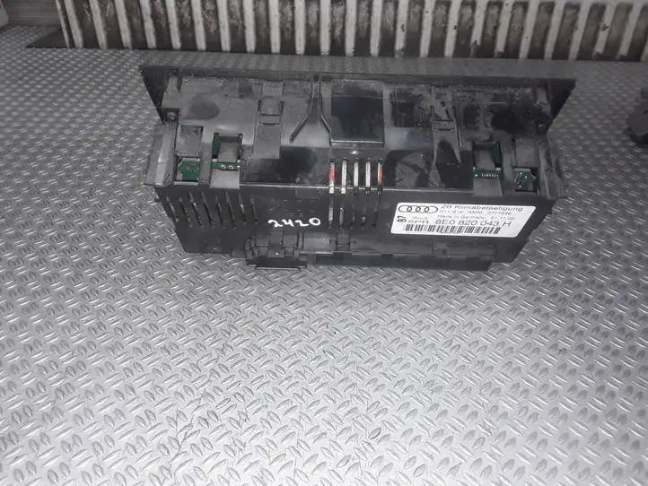 Audi A4 (2000 - 2006)  8E0820043H Блок управления кондиционера воздуха / климата/ печки (в салоне)