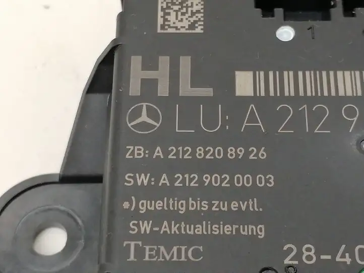 Mercedes-Benz E W212 (2009 - 2016) a2129004106 Блок управления дверью — фото 9