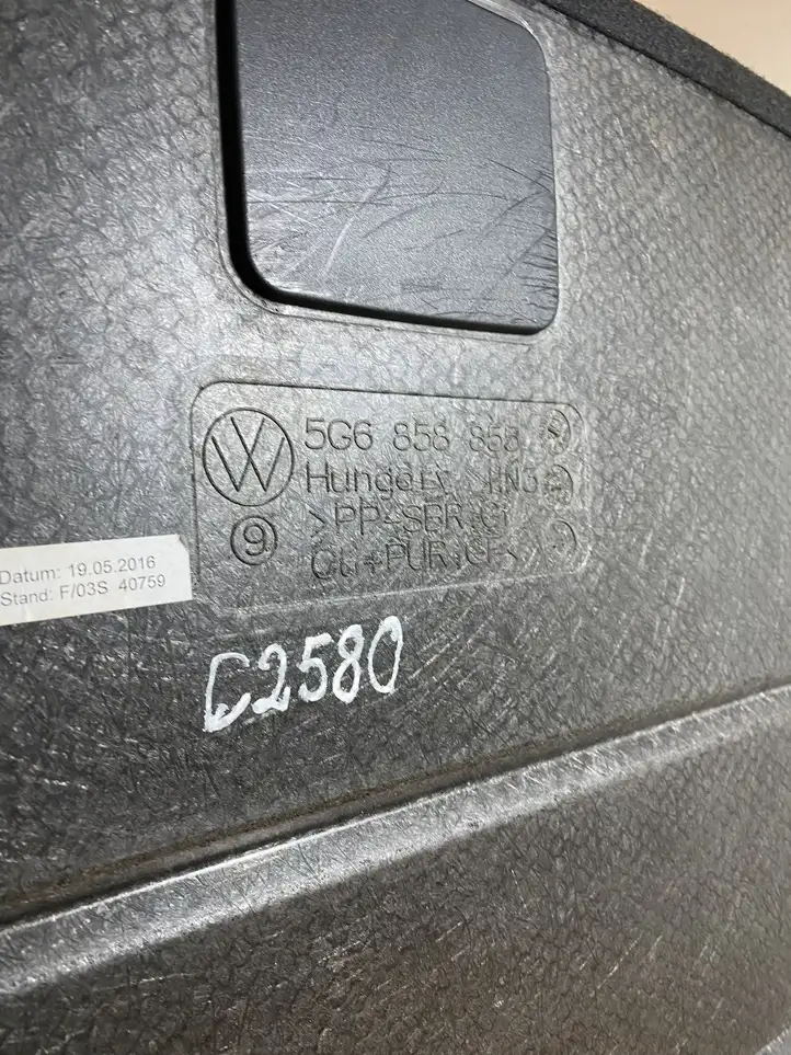 Volkswagen Golf VII (2013 - 2019) 5G6858855 Прочие детали салона — фото 3