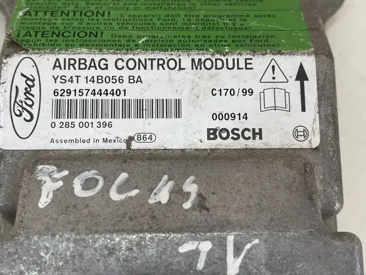 Ford Focus (1998 - 2004)  YS4T14B056BA Блок управления надувных подушек