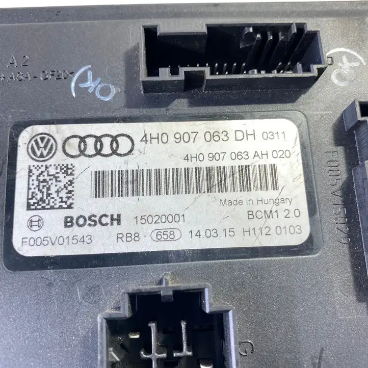 Audi A6 C7 (2011 - 2014) 4H0907063DH Модуль комфорта — фото 5